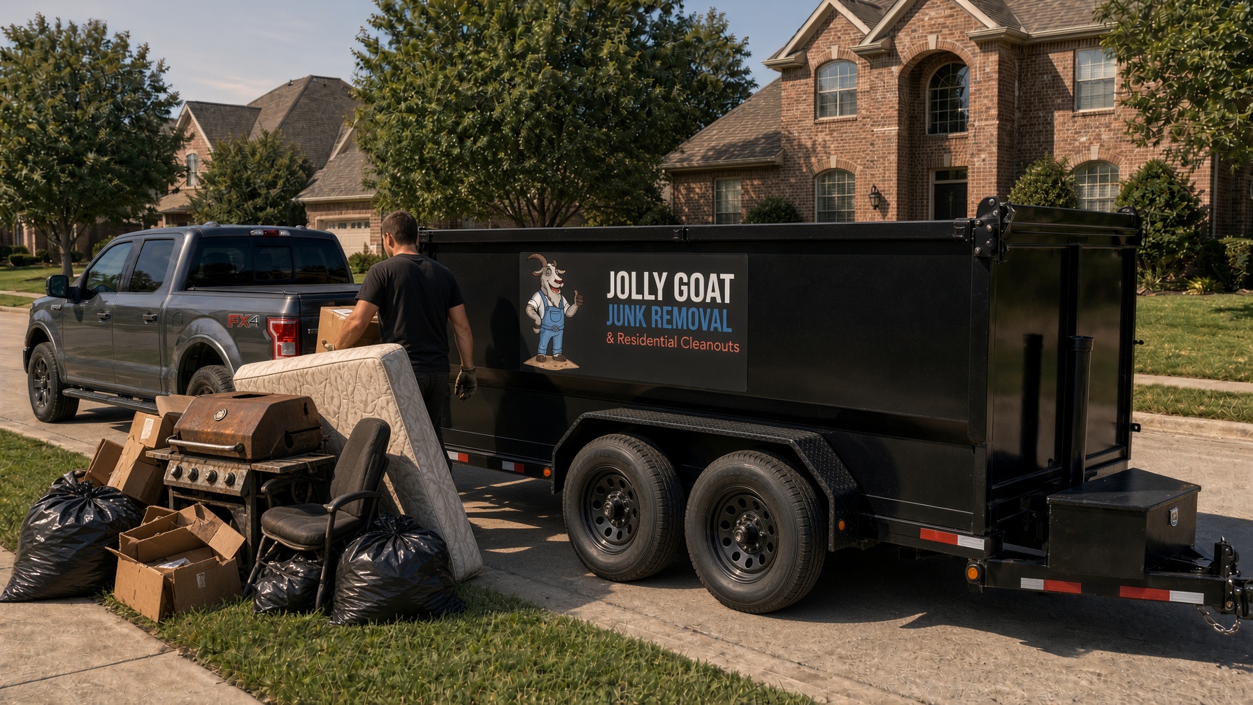 Curbside junk pickup